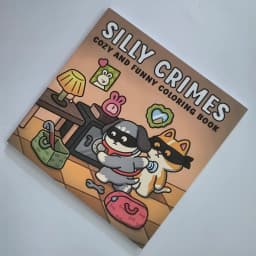 Silly Crimes: Cozy and Funny Coloring Book for Adults Cute Drawing Book Perfect Christmas Gift for Party and Birthday