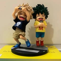 In Stock New Anime My Hero Academia Midoriya Izuku Bakugou Katsuki Childhood Series Anime Figure Toys for Kids Christmas Gift
