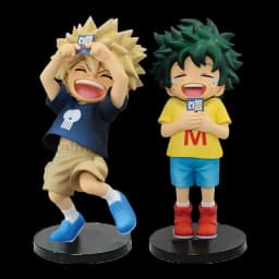 In Stock New Anime My Hero Academia Midoriya Izuku Bakugou Katsuki Childhood Series Anime Figure Toys for Kids Christmas Gift