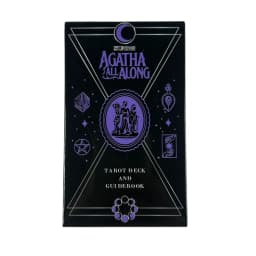 Agatha All Along Tarot Card A 78 Cards Deck English Version Fate Predictive Divination Party Cards, Halloween and Christmas Gift