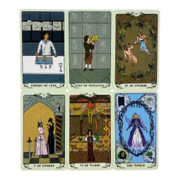 Agatha All Along Tarot Card A 78 Cards Deck English Version Fate Predictive Divination Party Cards, Halloween and Christmas Gift