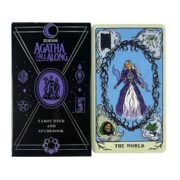 Agatha All Along Tarot Card A 78 Cards Deck English Version Fate Predictive Divination Party Cards, Halloween and Christmas Gift