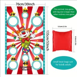 Throwing Sandbags Toy Game Fun Game Adult Safety Throwing Bag Children Outdoor Christmas Party Carnival Children's Toys