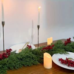 1 piece of Christmas pine wreath, artificial pine wreath, wall hanging type, wall decoration, Christmas decoration item