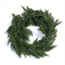 1 piece of Christmas pine wreath, artificial pine wreath, wall hanging type, wall decoration, Christmas decoration item