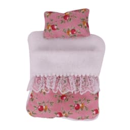 Doll Bedding Furniture For labubu 17cm Plush Doll Clothes Accessories Girl‘s Toys Birthday Christmas Gift