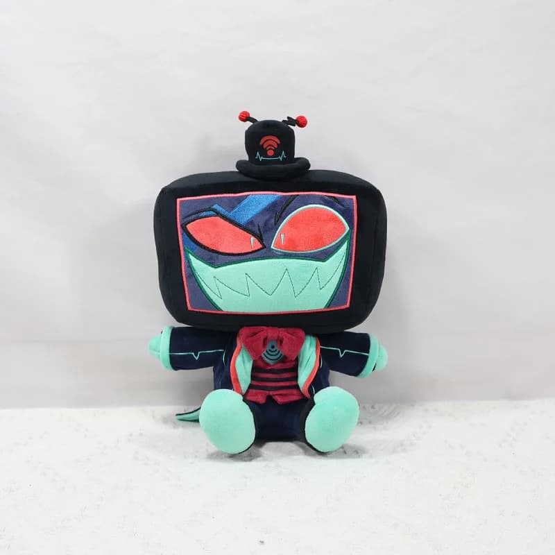 Cute Hazbin VOX Plush Toys Christmas Game Hazbin Evil Boss Stuffed Doll Birthday Holiday Gifts Toys for Room Decoration