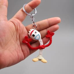 Anime Toy Story Woody Buzz Lightyear Action Figure Keychain Figure Jessie Woody Alien Key Ring Toys For Kids Christmas Gift