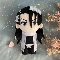 Smoke BLEACH Plush ToysKurosaki Ichigo Kuchiki Rukia Kuchiki Byakuya Ichimaru Gin Cosplay Plushie Stuffed Doll Christmas Gifts