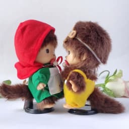 15cm PP Cotton Medal Monkey Cute Toy 15CM Transformed Doll Girl Bag Pendant Children's Birthday Gift Christmas Gift