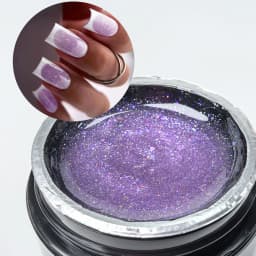 Jillnails 50G Builder Nail Gel Christmas Red Burgundy Self Leveling Medium UV Led Gel 50ml