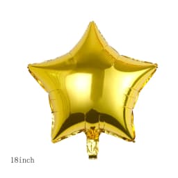 1/5/10Pcs Gold Star Foil Balloons for Birthday 18Inch Star Shaped Balloons for Wedding Baby Shower Mubarak Christmas Party Decor