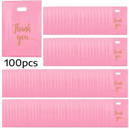 100 pcs Plastic Gift bag Christmas Halloween back to school party birthday gift thank you gift bag anniversary clothing bag