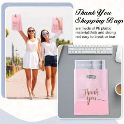 100 pcs Plastic Gift bag Christmas Halloween back to school party birthday gift thank you gift bag anniversary clothing bag