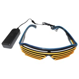 LED Luminous Glasses Halloween Glowing Neon Christmas Party Bril Flashing Light Glow Sunglasses Glass Festival Supplies Costumes