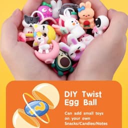 Capsule Vending Machine Toy Surprise Eggs Prize Dispenser Game Mini Doll Blind Box Christmas Gift for Boy Girl OPTIONAL Refills