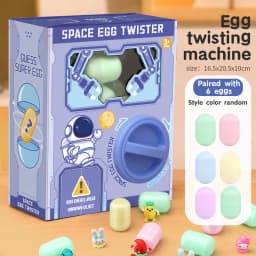 Capsule Vending Machine Toy Surprise Eggs Prize Dispenser Game Mini Doll Blind Box Christmas Gift for Boy Girl OPTIONAL Refills