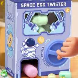 Capsule Vending Machine Toy Surprise Eggs Prize Dispenser Game Mini Doll Blind Box Christmas Gift for Boy Girl OPTIONAL Refills