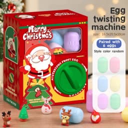 Capsule Vending Machine Toy Surprise Eggs Prize Dispenser Game Mini Doll Blind Box Christmas Gift for Boy Girl OPTIONAL Refills