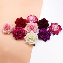 10Pcs 10CM Roses Head Wedding Decorative Plants Wall Diy Christmas Decorations for Home Bride Brooch Artificial Flowers Cheap