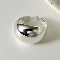 BF CLUB 925 Sterling Rings for Women Fashion Geometric Handmade Irregular Strip Ring Party Christmas Gift