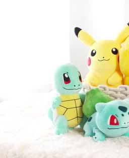 Pokemon Stuff Plush Toys Kawaii Pikachu Pichu Charmander Squirtle Psyduck Anime Soft Dolls Doll Kids Birthday Christmas Gift
