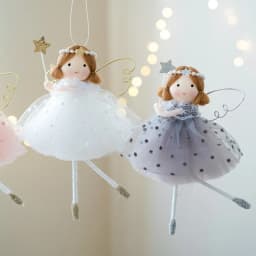 High-quality creative and heartwarming girl's cute fairy tale-style angel pendant, Christmas tree decoration pendant, home hangi