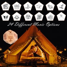 Dice for Her Him Couples Gift Ideas Food Decision Dice Games Christmas Birthday Valentines Day Gifts for Wife Husband