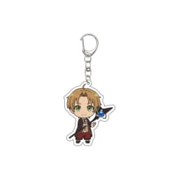 55MM Anime Mushoku Tensei:Jobless Reincarnation Keychain Rudeus Greyrat Key Chain Acrylic Model Plate Christmas Gifts
