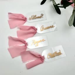 50-Pack Clear Acrylic Bookmarks 3.54 X 1.77 Inches, Blank DIY Craft Plastic Tags for Christmas, Halloween, Wedding, Engagement