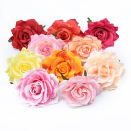 10pcs Artificial Flower Silk Rose Head Wedding Bride Brooch Wreaths Scrapbook christmas Home Diy Gift Box Decorative Hot selling