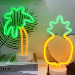 Vibrant neon lights, battery/USB power supply, bedroom, birthday, wedding, Christmas party decoration, gifts for boys and girls