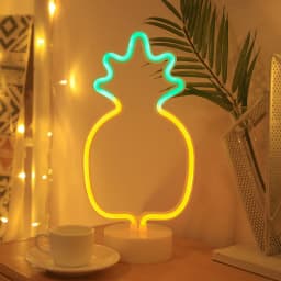 Vibrant neon lights, battery/USB power supply, bedroom, birthday, wedding, Christmas party decoration, gifts for boys and girls