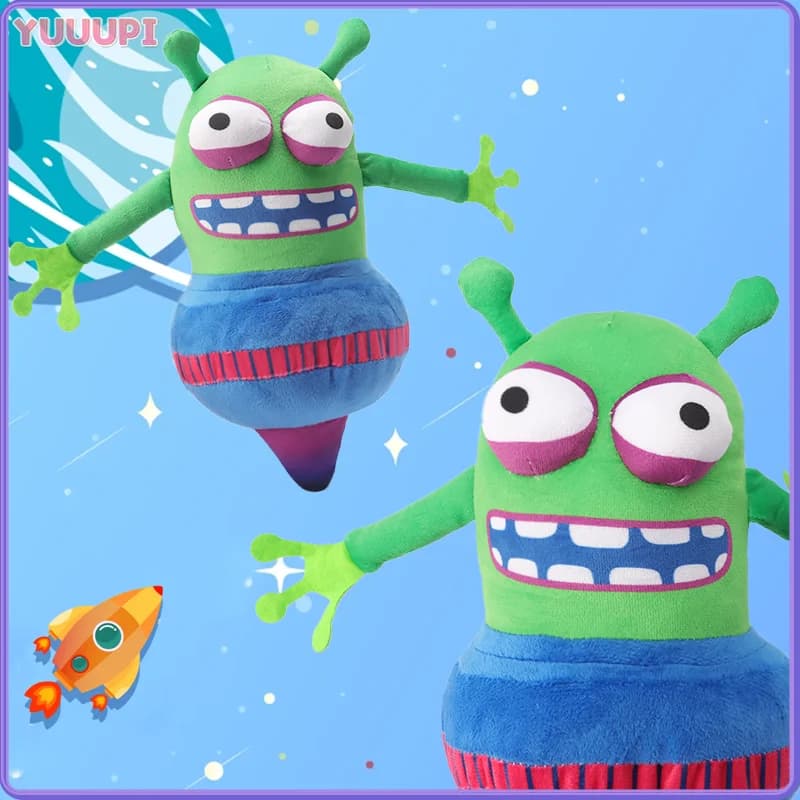 Bot Robot Plush Toys Alien Robot Stuffed Game Peripheral Game Fans Kids Birthday Gifts Christmas Gifts Back to School Anime Gift