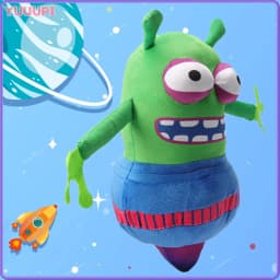 Bot Robot Plush Toys Alien Robot Stuffed Game Peripheral Game Fans Kids Birthday Gifts Christmas Gifts Back to School Anime Gift