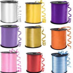 250 Yard Balloons Curling Ribbon Gift Box Decor Birthday Party Balloon Ribbon Christmas New Year Gift Ribbons Bows Decoration