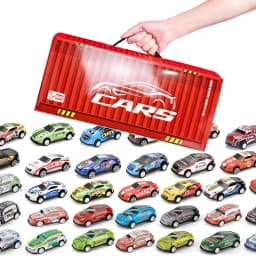 48pcs Alloy car sets, toy car models, tin car racing cars, classic car models, Christmas gifts