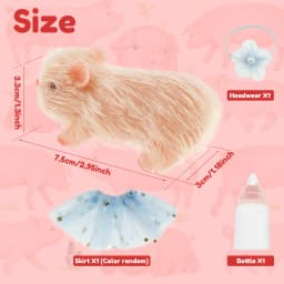 Lifelike Reborn Pig Dolls Mini Soft Silicone Pig Doll Cute Miniature Reborn Pig Doll Kid Birthday Christmas Gifts