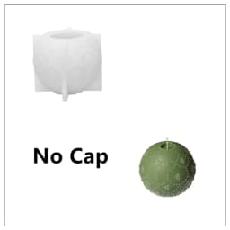 Nicole Christmas Bauble Candle Silicone Mold DIY Scented Candle Making Mould Xmas Gifts Tools Home Decoration