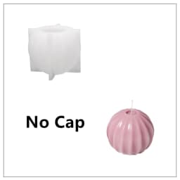 Nicole Christmas Bauble Candle Silicone Mold DIY Scented Candle Making Mould Xmas Gifts Tools Home Decoration