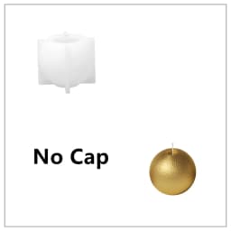 Nicole Christmas Bauble Candle Silicone Mold DIY Scented Candle Making Mould Xmas Gifts Tools Home Decoration