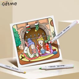 Christmas Girl Cozy Festive Coloring Book for Adults Bold & Easy Anti Anxiety Stress Relief Art Activity Book Perfect Gift