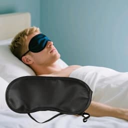 Christmas gift 10pcs Hotel Disposable Eye Mask, Airline Travel Sleep Light Blocking Breathable Solid Color Eye Mask