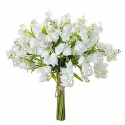 10/20Pcs Artificial Flowers Canterbury Bells Christmas Home Room Table Arrangement Outdoor Garden Bonsai Festive Wedding Decor