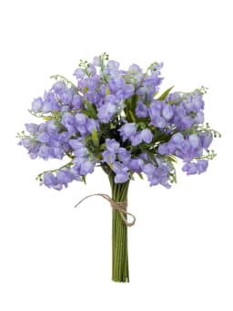 10/20Pcs Artificial Flowers Canterbury Bells Christmas Home Room Table Arrangement Outdoor Garden Bonsai Festive Wedding Decor