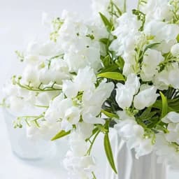 10/20Pcs Artificial Flowers Canterbury Bells Christmas Home Room Table Arrangement Outdoor Garden Bonsai Festive Wedding Decor