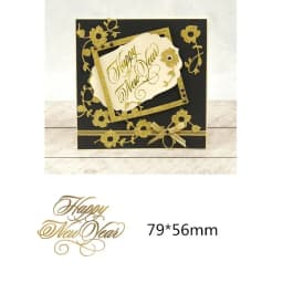 Reindeer Christmas Tree Snowflake Metal Hot Foil Plate for DIY Scrapbooking Photo Album Embossing Paper Cards Making Crafts