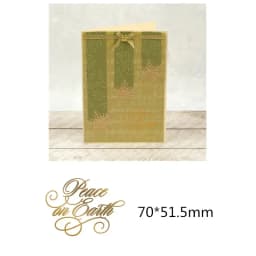 Reindeer Christmas Tree Snowflake Metal Hot Foil Plate for DIY Scrapbooking Photo Album Embossing Paper Cards Making Crafts
