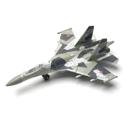 1/100 SU-35 Super Flanker Multi-Role Fighter Model Creative Military Series Building Blocks Assembled Toys For Christmas Gifts