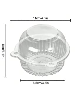 20/40pcs Cupcake Packaging Boxs Cake Box Wedding Muffins Dessert Disposable Container Party Picnics Christmas Decor